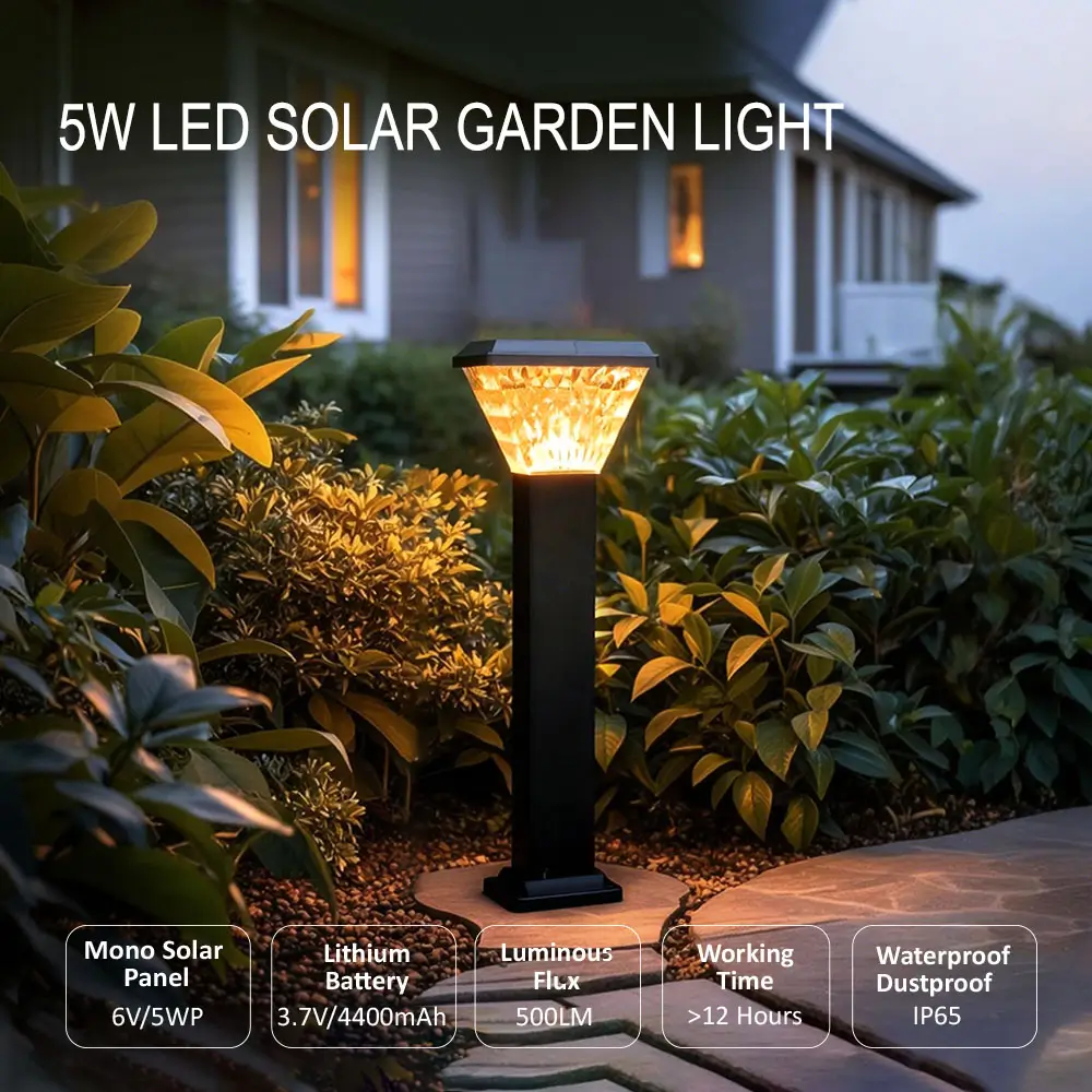 0.7M-5W-Solar-Post-Lights
