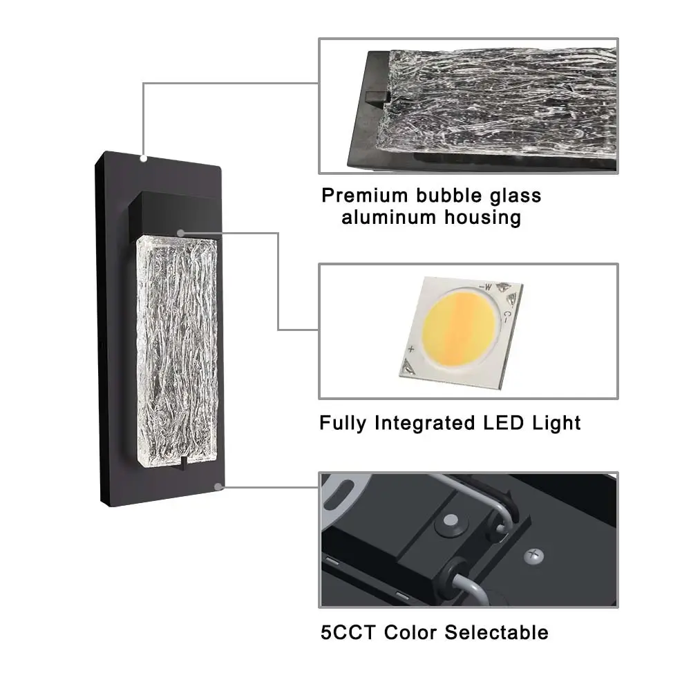 12'' Ripple-Crystal-5CCT-wall-Lights