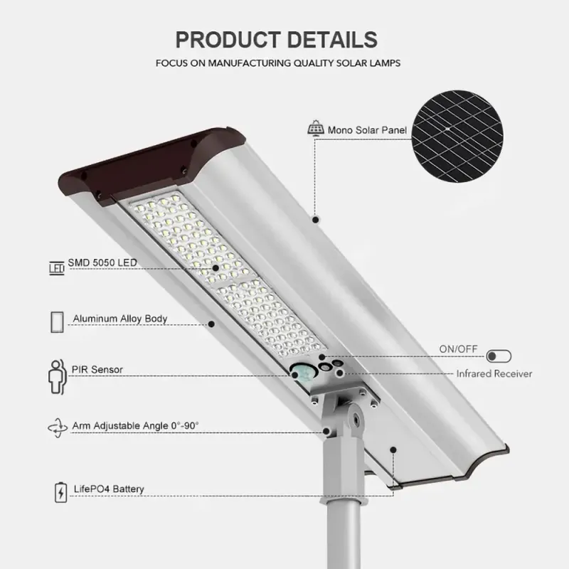 FlyHawk-50W-Solar-Street-Light