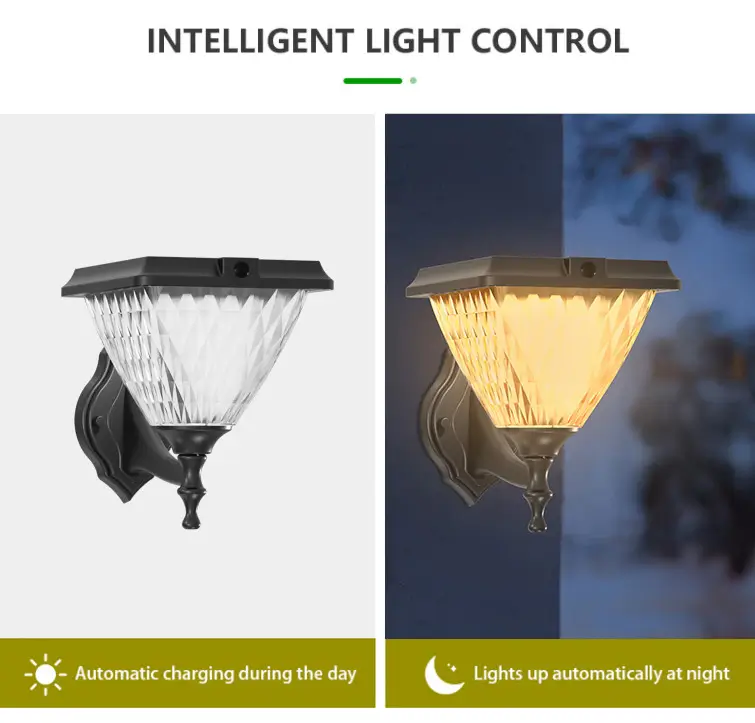 Diamond-Solar-Wall-Light