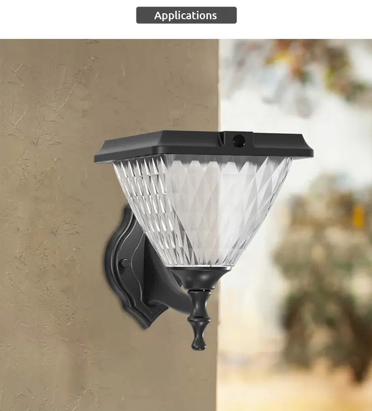 Diamond-Solar-Wall-Light