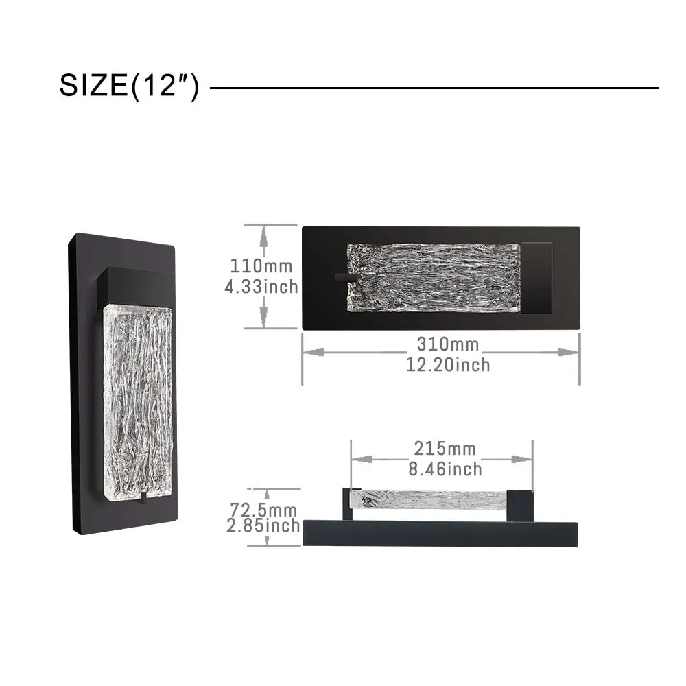 12'' Ripple-Crystal-5CCT-wall-Lights