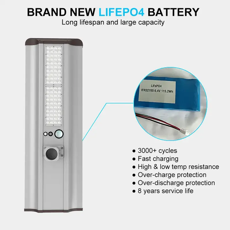 FlyHawk-50W-Solar-Street-Light
