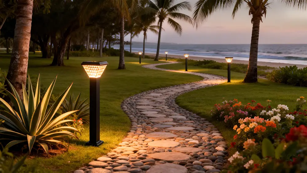 0.7M-5W-Solar-Post-Lights