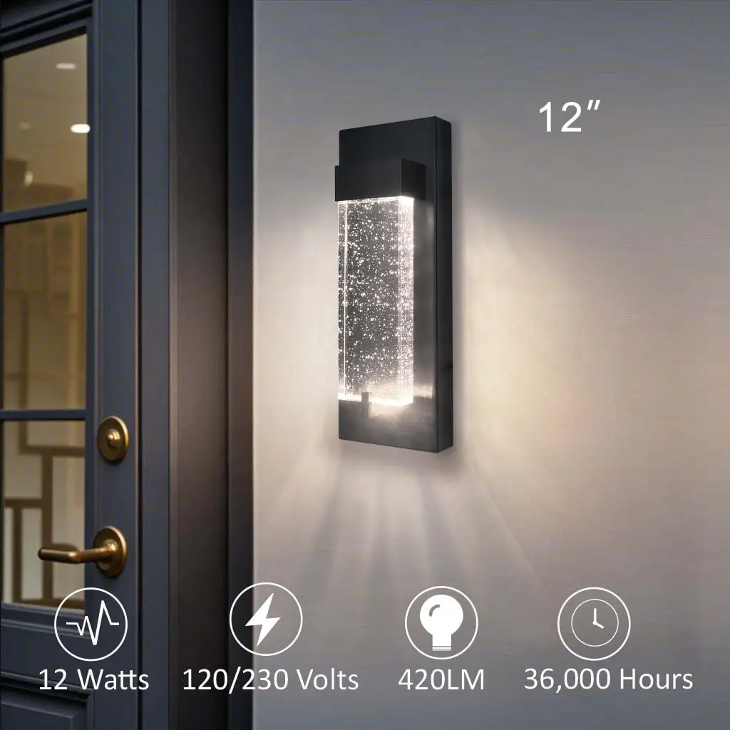 12'' Crystal-5CCT-Wall-Lights