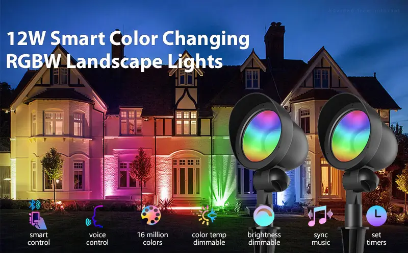 12W-RGBW-Landscape-Lights