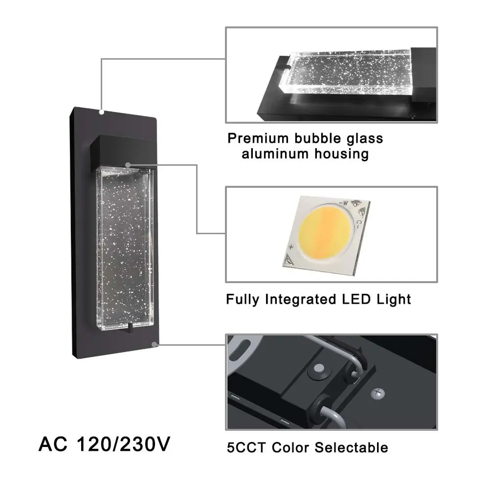 12'' Crystal-5CCT-Wall-Lights