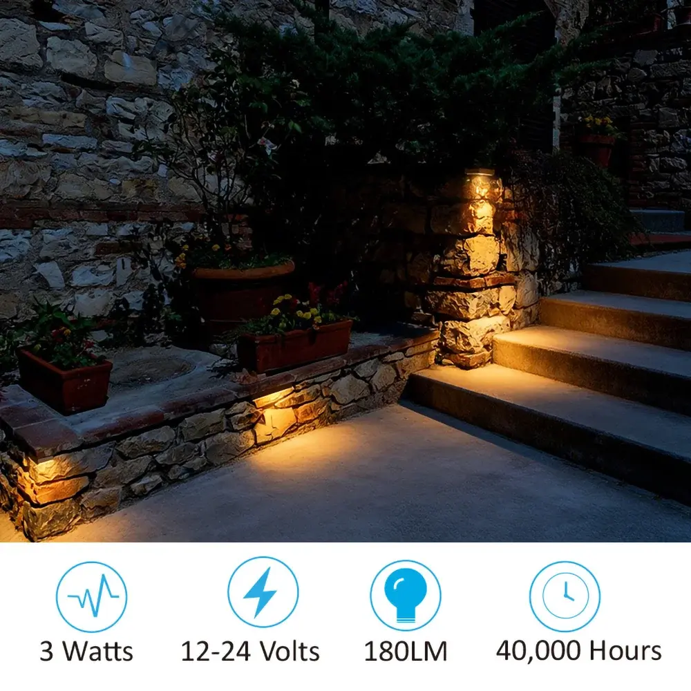  L shape hardscape light