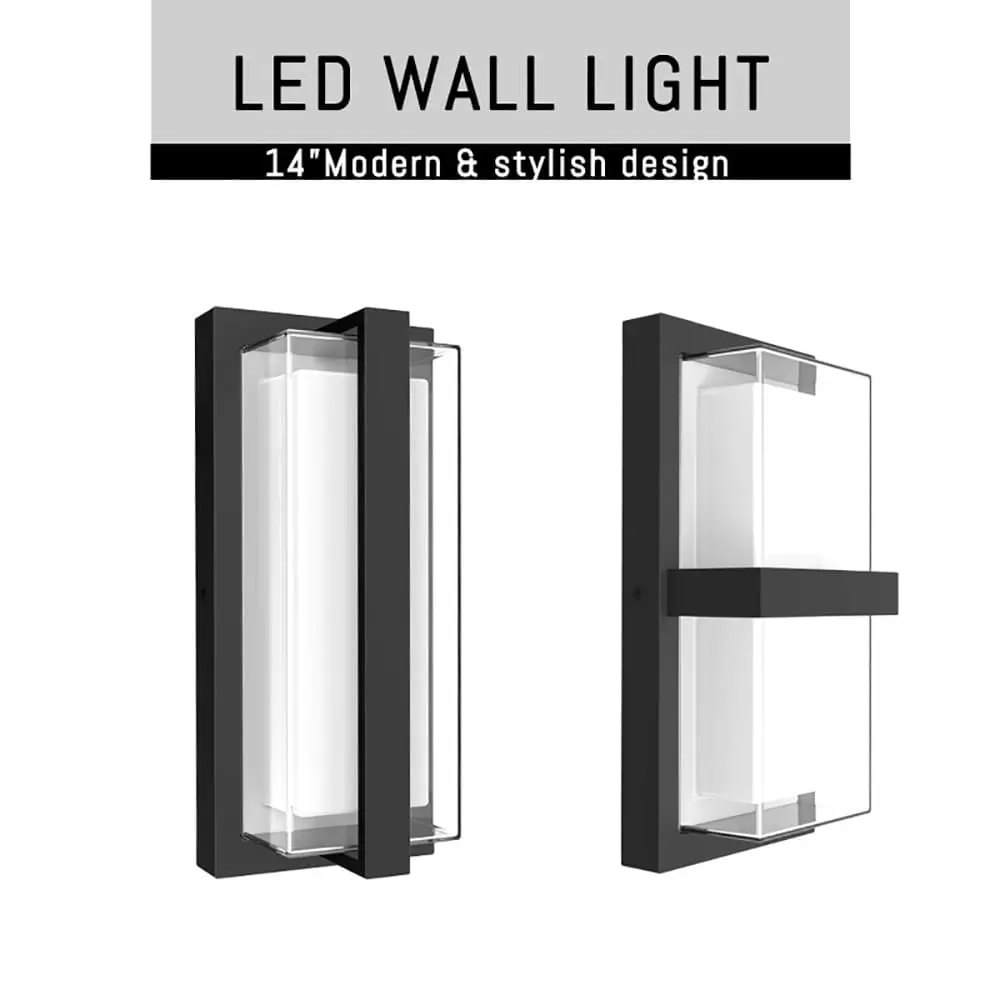 14“ RGBW-5CCT-Outdoor-Wall-Light