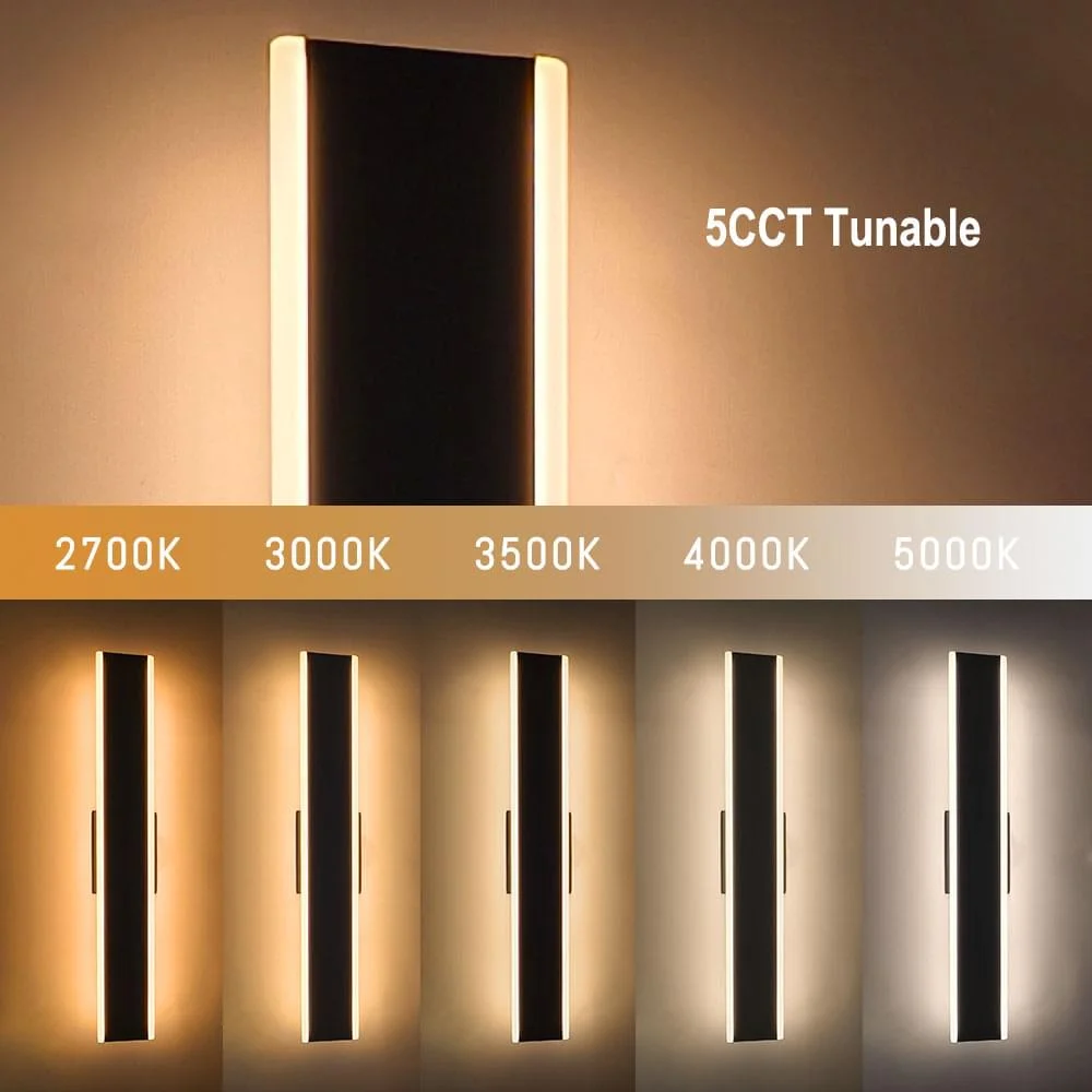 24" Acrylic Linear Wall Lights