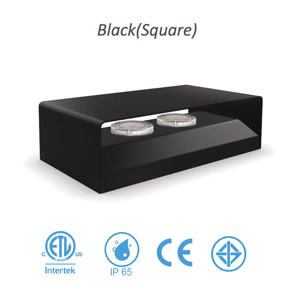 8'' Square-LED-Wall-Lights