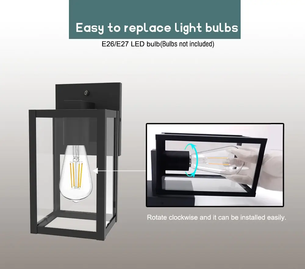 10'' Inch-E26-LED-Wall-Lights