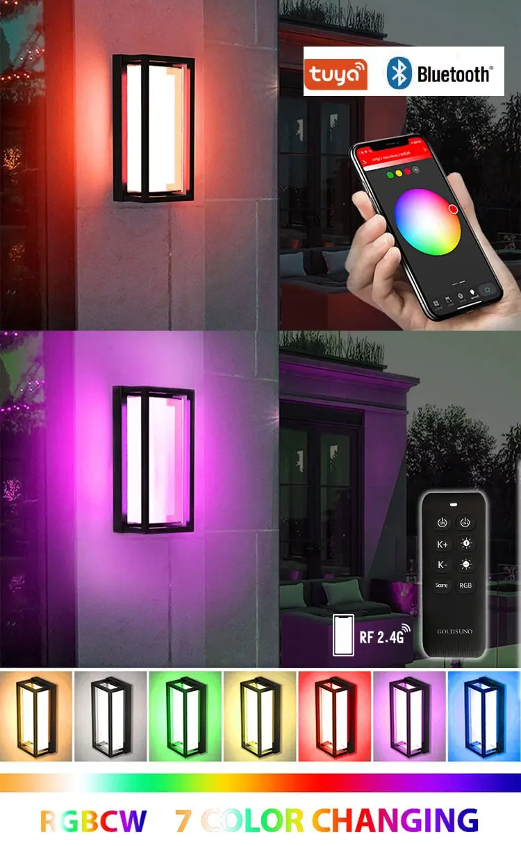 14''Inch-RGBW-Outdoor-Wall-Light