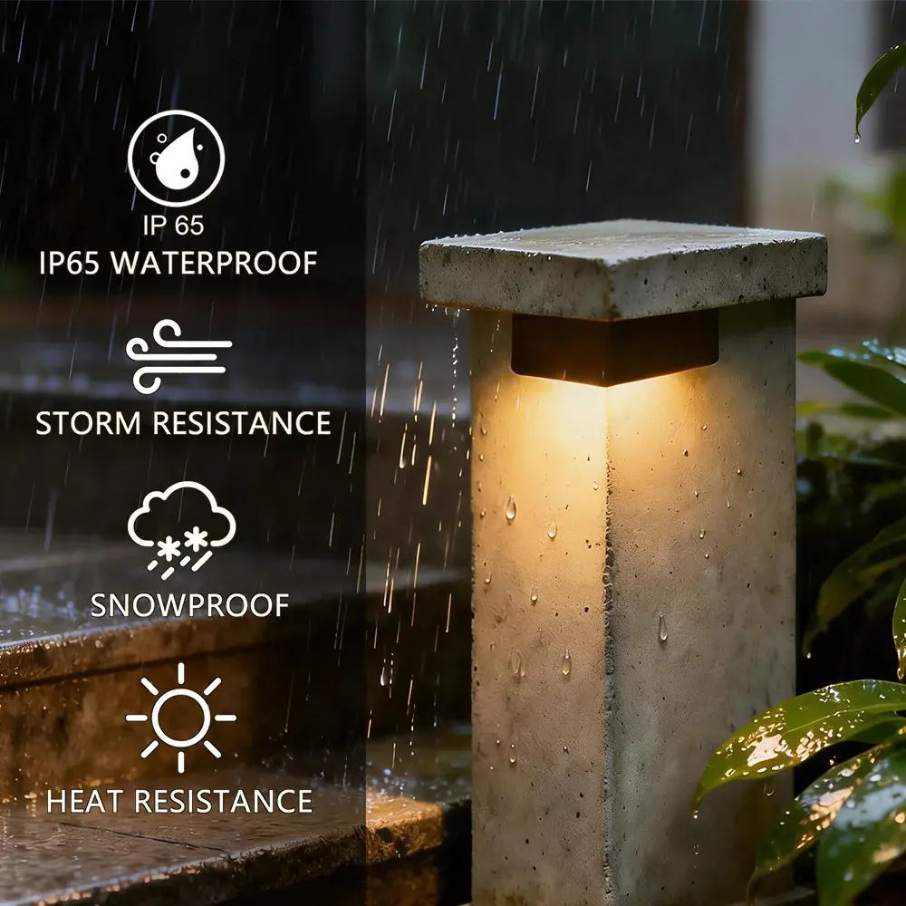  L shape hardscape light