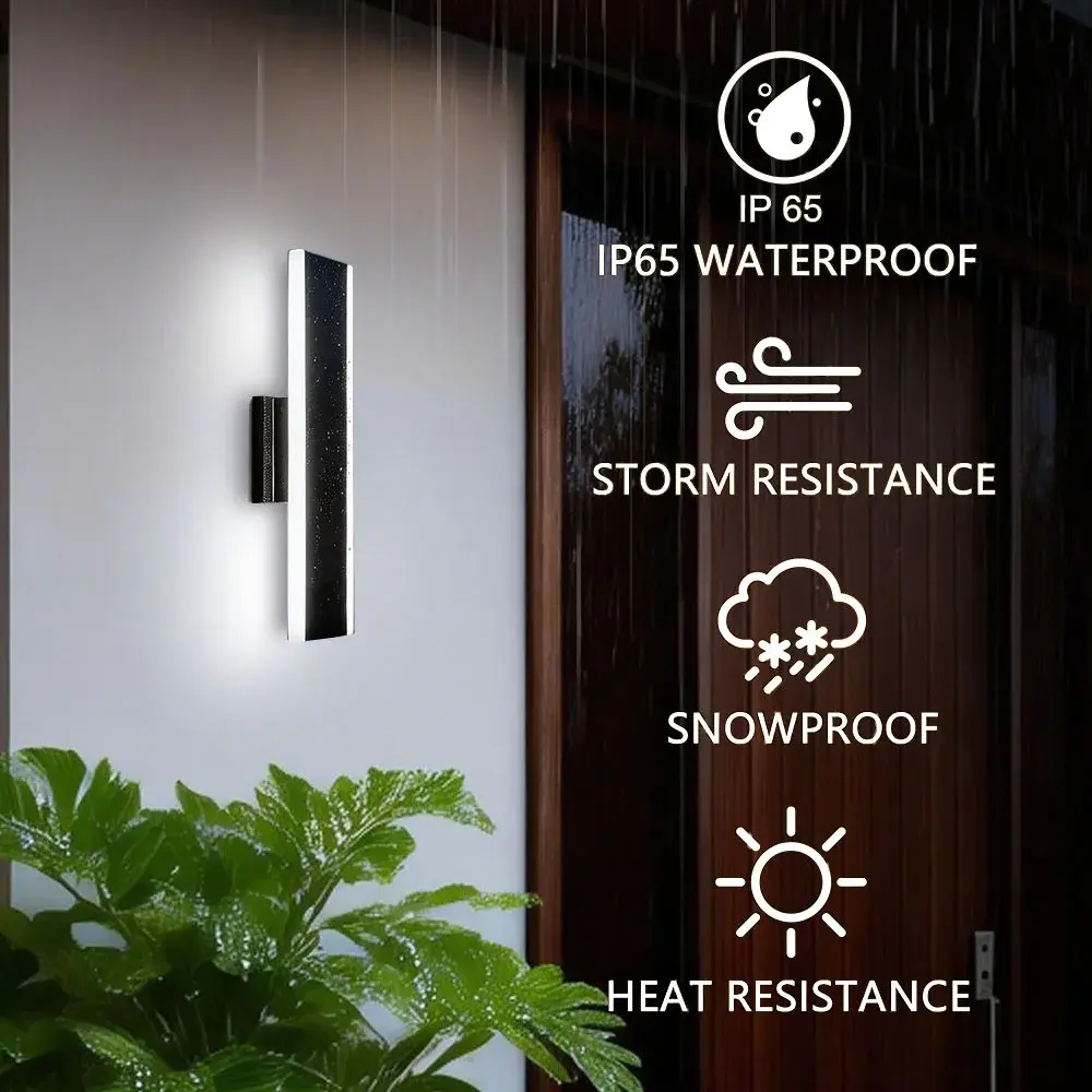 16" Acrylic Linear Wall Lights