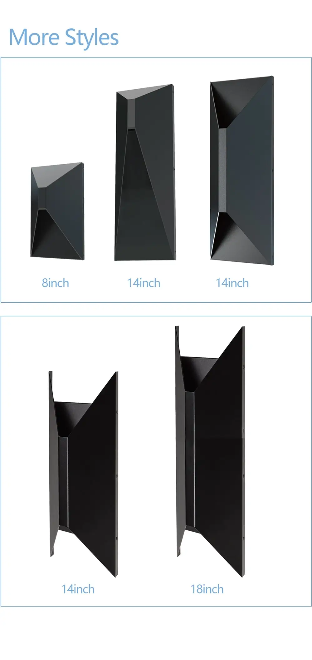 14'' 22W-5CCT-Up-Down-Wall-Lights