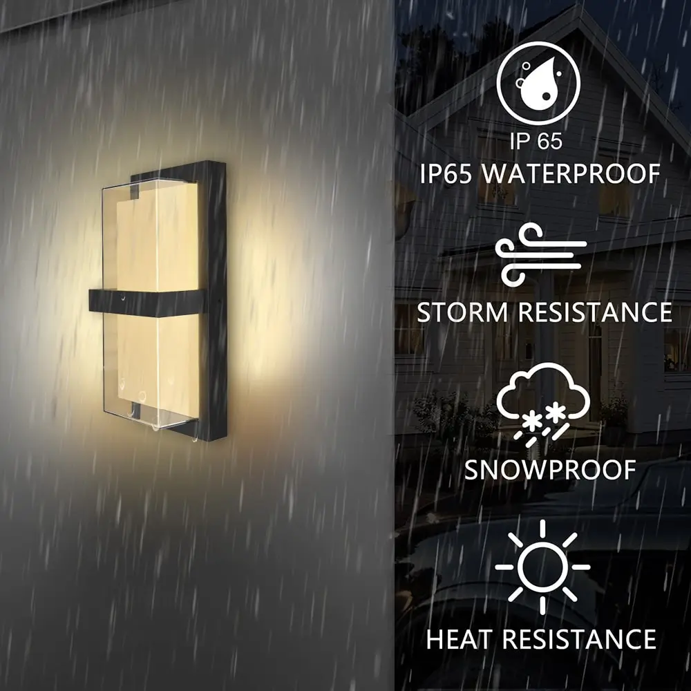 14“ RGBW-5CCT-Outdoor-Wall-Light