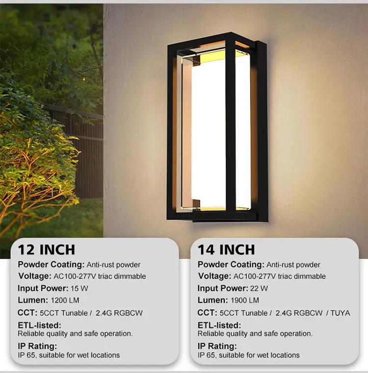 14-Inch-5CCT-Outdoor-Wall-Light