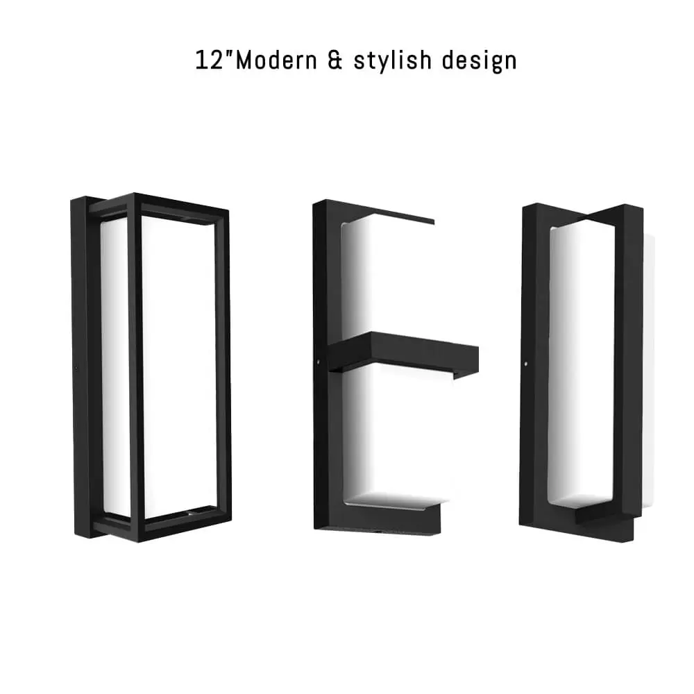 12“ Photocell-Sensor-LED-Wall-Light