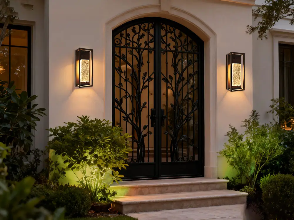 12'' Ripple Crystal 5CCT wall Lights