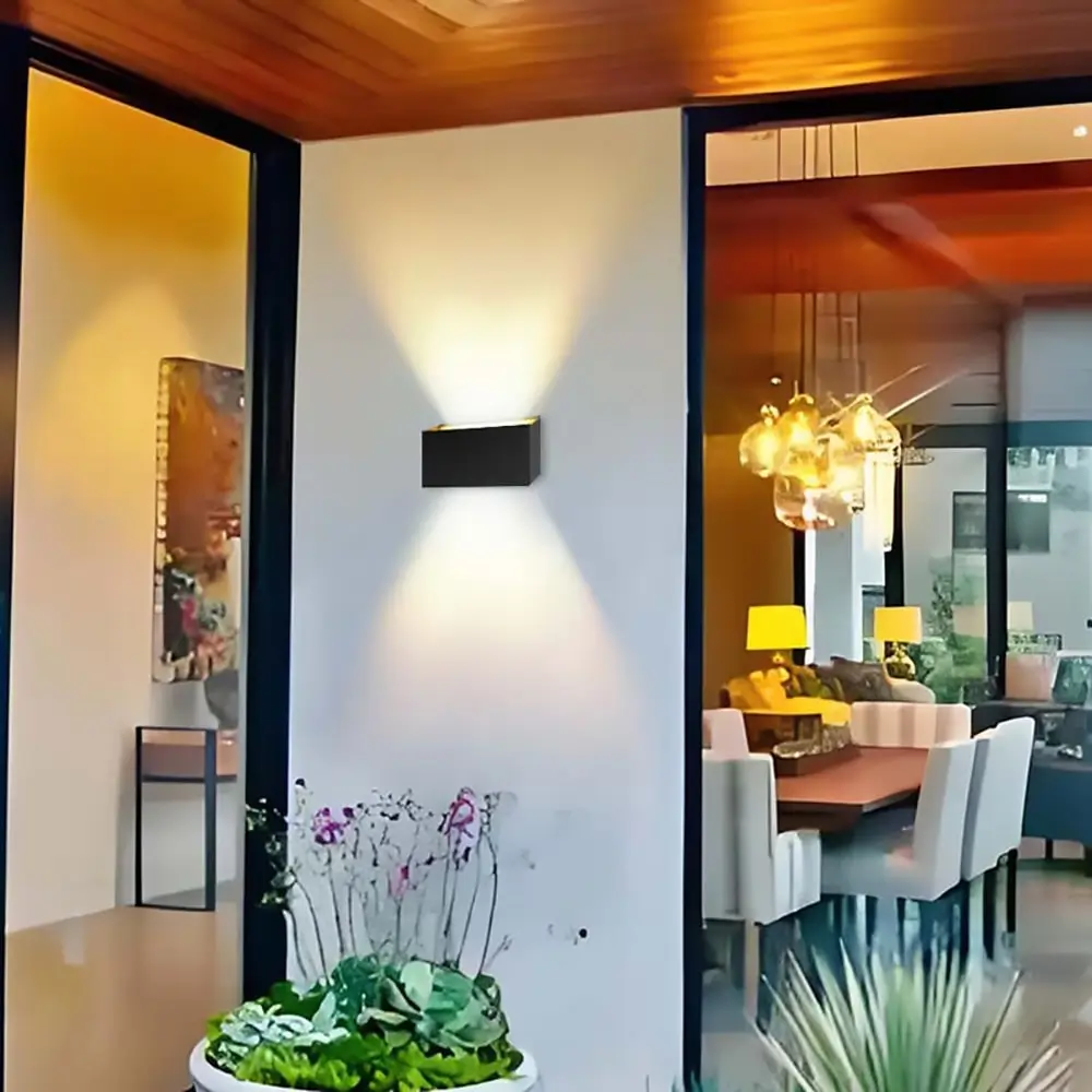 8'' Square-LED-Wall-Lights