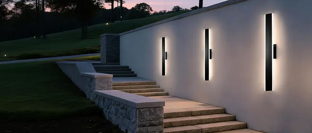 36" Acrylic Linear Wall Lights