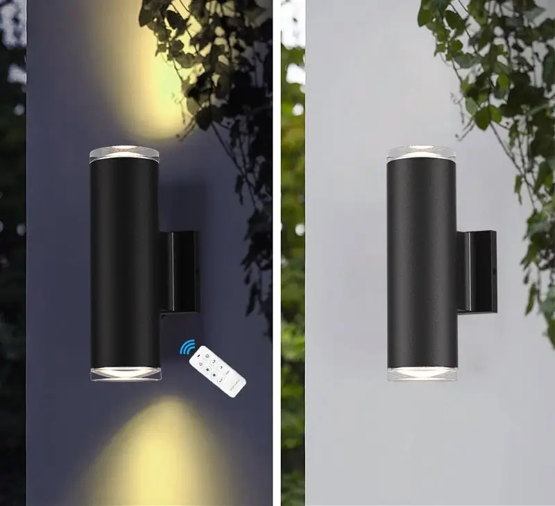 12W-Cylinder-RGBW-Outdoor-Wall-Light