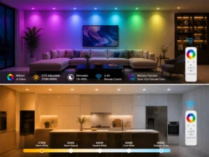 Smart 2.4G Remote Control Led Downlights