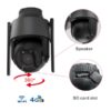 50W Solar Street Light with 4G & Wi-Fi CCTV Camera