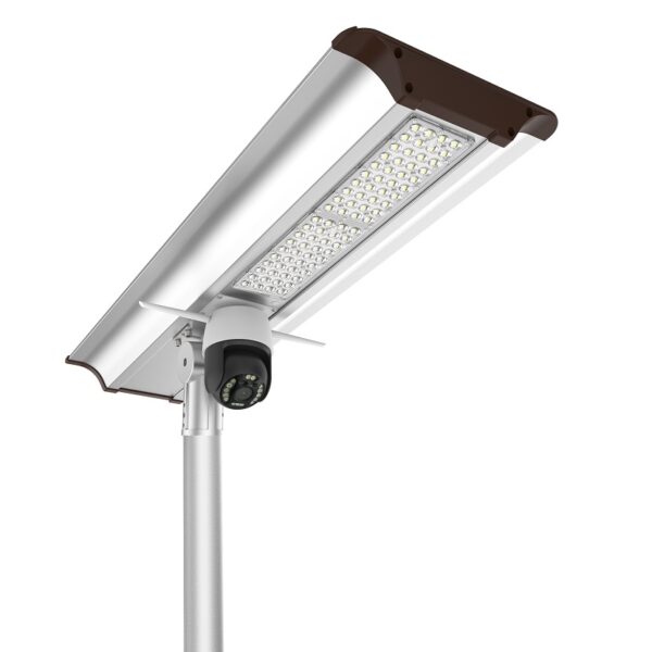 50W Solar Street Light with 4G & Wi-Fi CCTV Camera