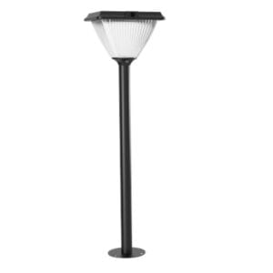 Patterned solar Post light Goldsuno Patterned Solar Post Light
