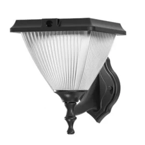 Patterned Solar Wall Light
